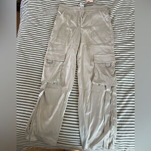 NWT satin pants